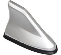 FKSWJZXD Antenna Pinna Squalo per BMW 1 Series (E82) Coupe 2007-2012, Antenna del Segnale Radio FM/AM della del Pinna di Squalo Autoadesiva Impermeabile,D Silver