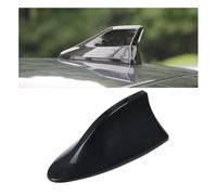 FKSWJZXD Antenna Pinna Squalo per Dacia Duster III 2024, Antenna del Segnale Radio FM/AM della del Pinna di Squalo Autoadesiva Impermeabile,A Black