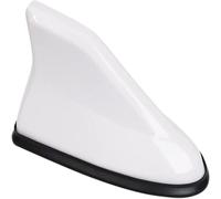 FKSWJZXD Antenna Pinna Squalo per Dacia Duster III 2024, Antenna del Segnale Radio FM/AM della del Pinna di Squalo Autoadesiva Impermeabile,A White
