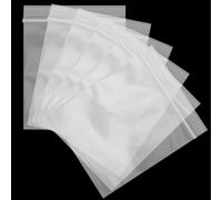 FKWKUW 500Pcs Bustine In Plastica Trasparente, Sacchetti Trasparenti Con Chiusura A Zip, Borsa Con Chiusura A Cerniera Rigida Riutilizzabile, Per Conservare Semi Di Gioielli E Piccoli Accessori, 7X 5C