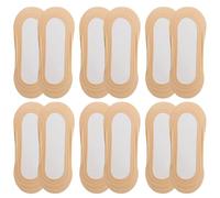 FKWKUW 6 Paia Di Calzini Da Donna Invisibili, Traspiranti, A Mezze Calze Da Ballerina, Da Sneaker, Invisibili, Calzini Da Sneaker, In Cotone, Nylon, Con Antiscivolo, Per Uomo E Donna, Taglia Unica