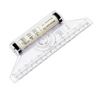 FKWKUW Righello Parallelo Rotante 15cm Professionale Righello Multiuso Scala Disegno Righello Goniometro Bussola per Linea Parallela Verticale Geometria Designer Architetto