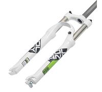 FKXSXAZ Forcelle Ammortizzate per Bicicletta da 26", 27,5" e 29", Olio/Molla, Forcella Anteriore per MTB, Escursione 100 mm, Regolazione della Corona QR, cannotto da 1-1/8", Freno a Disco