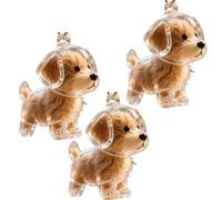 FkYstrix Dog Hair Collector Keychain, Whiskers Storage Keychain, Fur Keepsake Key Capsules, Transparent Pet Fur Holder Key Chain(3Pcs, Puppy 2)