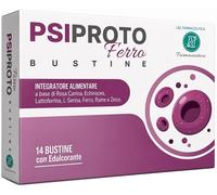 fl group srl Psiproto ferro 14 bustine con edulcorante