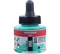 Flacon inchiostro acrilico Amsterdam 30ml verde turchese