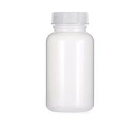 Flacone a Collo Largo da 500 ml in LDPE Con Chiusura a Vite - Contenitore Vuoto per Prodotti Chimici, Laboratorio, Cucina o Hobby