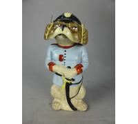FLACONE ALCOOL IN CERAMICA A FORMA DI CHIEN UNIFORME CAPPELLO DOG BOTTLE 937