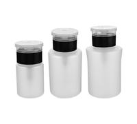 Flacone con pompa per solvente per smalto da 3 pezzi - 60 ml, 150 ml, 180 ml,