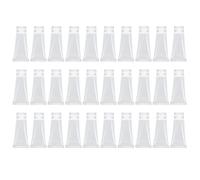 Flacone cosmetico vuoto da 30 pezzi, portatile, leggero, per lozione, shampoo, bottiglia da spremere per viaggiare