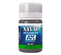Flacone da 35 ml di colore per lavaggio di navi navali di qualità eccellente AK