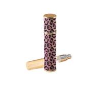 Flacone di profumo in pelle Mini bottiglia di profumo da 10 ml in pelle PU