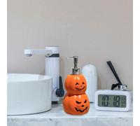 Flacone di Sapone E Lozione a Forma di Zucca di Halloween per Il Bancone Della