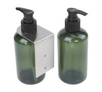 Flacone dispenser da parete 300ML verde elegante per shampoo e lavaggio corpo