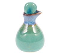 Flacone Dosatore Shoyu Piccola Scatola da tè in Porcellana Diffusore in Ceramica per Oli Essenziali Ampolla in Ceramica Ceramic Oil Dispenser Bottiglie Guscio D'olio con Coperchio