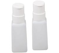 Flacone erogatore con pompa per rimozione smalto in plastica push down da 2 pezzi