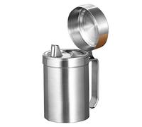 Flacone erogatore in acciaio inox per olio d'oliva, contenitore per olio da cucina a prova di perdite, contenitore da cucina senza gocciolamenti, contenitore per sciroppo, contenitore per alimenti con