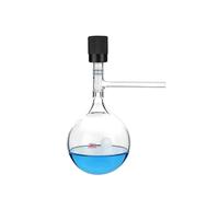 Flacone for la conservazione dei solventi, strumento da laboratorio in vetro sferico resistente alle alte temperature(100ml)