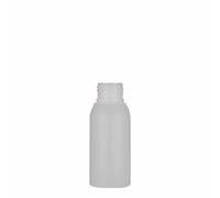 Flacone in plastica da 50 ml 'Tuffy', HDPE, naturale, bocca: 24/410