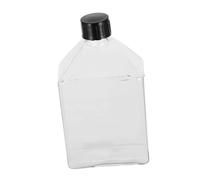 Flacone per Coltura in Vetro 200ml 6, 76oz Riutilizzabile | Tappo a Vite e Stopper in Silicone, di Cellule e Tessuti, 7, 50x3, 50x14, 00cm
