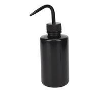 Flacone per la Pulizia del Tatuaggio, Flacone di Lavaggio di Sicurezza Portatile a Bocca Stretta Morbida da 250 Ml per il Salone del Tatuatore (Nero)
