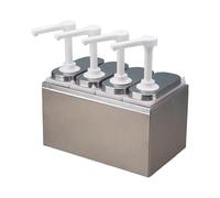 Flacone per pompa per condimento, contenitore per salse con capacità di 1,4