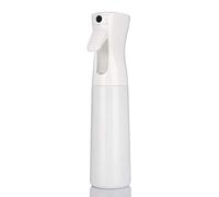 Flacone Spray Acqua di Plastica per Parrucchieri Riutilizzabile Bottiglia Spray per Barbiere, Strumento per Capelli (Bianco-300ml)