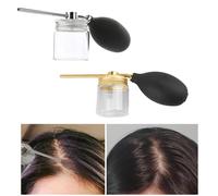 Flacone spray in polvere per donna e uomo Pompa spray ricaricabile per fibre