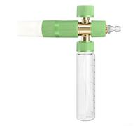 Flacone spray in schiuma ad alta pressione con attacco rapido da 1/4 per lavaggio auto e pressione per applicazioni di pulizia (verde)