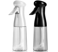 Flacone spray per capelli, flacone spray vuoto per capelli, nebulizzatore ultra fine per acconciature, pulizia, piante, animali domestici, barbieri, saloni, profumi di oli essenziali, confezione da 2