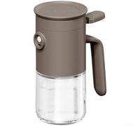 Flacone spray per olio atomizzante da 150 ml per friggitrice ad aria con azione a grilletto pressurizzato e design efficiente di utilizzo dell'olio (150 ml - grigio)