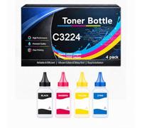 Flacone toner C3224 compatibile con Lexmark MC3224 C3220K0 C3220C0 C3220M0 C3220Y0 2500 pagine per stampanti C3224 C3326 C3426 MC3224 MC3326 MC3426