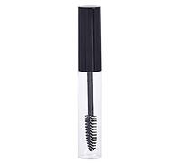 Flacone vuoto per mascara da 10 ml, con tappo nero, trasparente, per trucco occhi, crema per ciglia, contenitore per pipette dal design elegante e intelligente