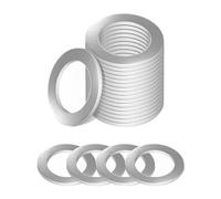 Flaconi 10 PCS Rondella Tappo Scarico Olio Auto,Rondella tappo di scarico olio,Alluminio Tappo Di Scarico Olio Guarnizioni,Rondella Guarnizioni Kit,Sostituire il numero di parte 94109-14000