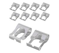 Flaconi 10PCS Clip Tergicristallo Auto,Tergicristallo Clip,Morsetto per Asta Tergicristallo,Morsetto di Collegamento del Tergicristallo,Adatto a Una varietà di Auto,Minivan,Camion,Roulotte,Camper,SUV