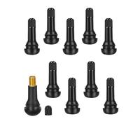Flaconi 10PCS Tappi Valvole Pneumatici Auto,TR413 Valvola per Pneumatici,Valvola del Pneumatico per Auto,Valvola Pneumatici Auto,Tappi per Valvole Pneumatici Auto,Adatto per Auto, Camion, Scooter