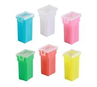 Flaconi 12PCS Fusibili Auto,12V-24V Fusibili Auto Mini,Kit Fusibili Auto,20A/25A/30A/40A/50A/60A Fusibili,Fusibile,Fusibile Sostitutivo Dell'auto, Adatto per Auto,SUV,Camper,Camion (Alto)