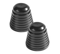 Flaconi 2 Coperture Antipolvere per Fari Auto,Maschera per Fari Dell'auto,Cappucci Coprifari Anteriori per Auto,Adatto Alla Maggior Parte dei Tipi di Luci di Conversione dei Fari Delle Auto