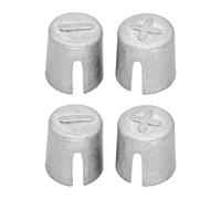 Flaconi 2 Paia Auto Batteria Post Riparazione Spessori Posti,Adattatore Poli Batteria,Morsetti Batteria Auto Manicotti per Terminali Batteria,per Connessioni di Batterie Post lato Positivo e Negativo