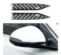 Flaconi 2 strisce anti-collisione per specchietto retrovisore, protezione urti, accessori auto, adesivo antigraffio universale, per maggior parte veicoli (8,7 x 1,44 cm)