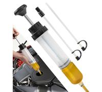 Flaconi 200ml Siringa Olio per Auto,Pompa Aspira Liquidi,Pompa Olio Motore,Aspira Olio Motore,Siringa Aspira Liquidi,Pompa di Estrazione del Liquido dei Freni della Siringa per Il Cambio dell'olio
