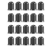 Flaconi 20PCS Tappini Gomme Auto,Tappi Valvole Pneumatici Auto,Tappi Pneumatici Auto,Tappi Ruote Auto,Tappino Bici con o-ring,Universali Tappini Gomme Auto Cappuccio Valvola per Biciclette/Moto/Camion