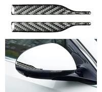 Flaconi 2PCS Adesivo Anti-Collisione Specchio Retrovisore,accessori auto,adesivi auto tuning,Protezione Bordi Portiera,adesivi per auto,Bordo Specchietto Retrovisore Proteggi (11.3x1.44cm)