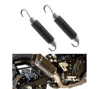 Flaconi 2PCS Gancio Molla Scarico Moto,Molle di Espansione per Moto,Molla Tubo di Scarico,Gancio a Molla,Molla per Scarico,Adatto per la Maggior Parte Delle Moto,Scooter,Fuoristrada,ecc