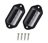 Flaconi 2PCS Luce Targa LED 6500K - Illuminazione di Cortesia per Porta Targa Auto, SUV, RV, Rimorchi, Camper, Camion e Imbarcazioni