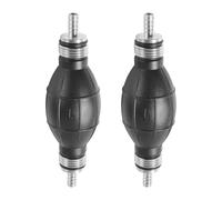Flaconi 2PCS Pompa Carburante Manuale per Auto,Pompa Carburante Manuale 8mm,Pompetta Aspirazione per Diesel,Adatto per Auto,Motociclette,Barche