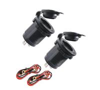Flaconi 2PCS Prese Accendisigari da Auto,Presa Accendisigari 12v,Presa Accendisigari,Spinotto Accendisigari 12v,Presa 12 Volt Accendisigari,Presa Accendisigari per Auto,Adatto per Camion,SUV,Navi