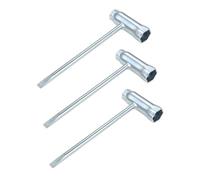 Flaconi 3PCS Chiave Candele per Automobile,Chiave per Candela Motosega,Chiave per Motosega,Chiave Multifunzione per Motosega,Adatto per Ciclomotore, Motosega,Auto,Scooter,Decespugliatore