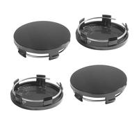 Flaconi 4PCS Coprimozzo per Auto Universali Ruota Tappi Coprimozzi Tappo Adatto per Ruote con Diametro Esterno 60 mm