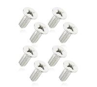 Flaconi 8 Pcs Freno Rotore Vite Bullone Rotore, Accessori Per Auto Sostituzione, Set Di Viti Di Fissaggio Disco Freno Rotore In Acciaio Inossidabile, Sostituisce #93600-06014-0h